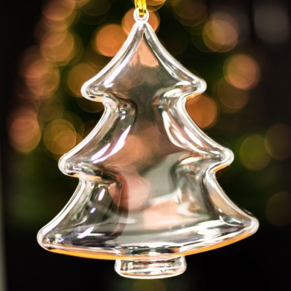 Fillable Tree Shaped Christmas Decoration